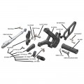 WOODCRAFT Ducati Panigale V4 (all) Complete Rearset Kit (18-20) WOODCRAFT Ducati Panigale V4 (all) Complete Rearset Kit (18-20)